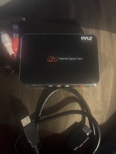 Pyle HD External Capture Card Video Capture Device HDMI In/Out USB 2.0