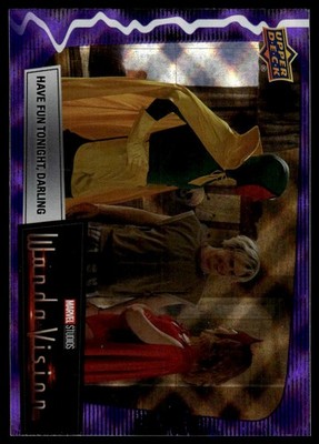 2023 Upper Deck Marvel Wandavision Have Fun Tonight, Darling #49 Purple Spell