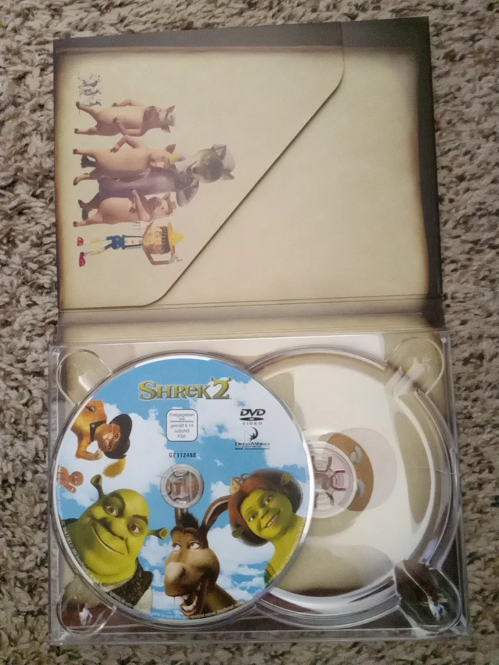 Shrek & 2 DVD-2 - Image 3 of 4