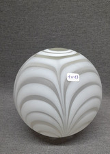 PIÈCES DÉTACHÉES - ABAT-JOUR GLOBE PATE DE VERRE VINTAGE LAMPE LUSTRE APPLIQUE