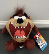 New Looney Tunes 7” Tasmanian Devil Taz Plush Toy Factory Brand New NWT 2025