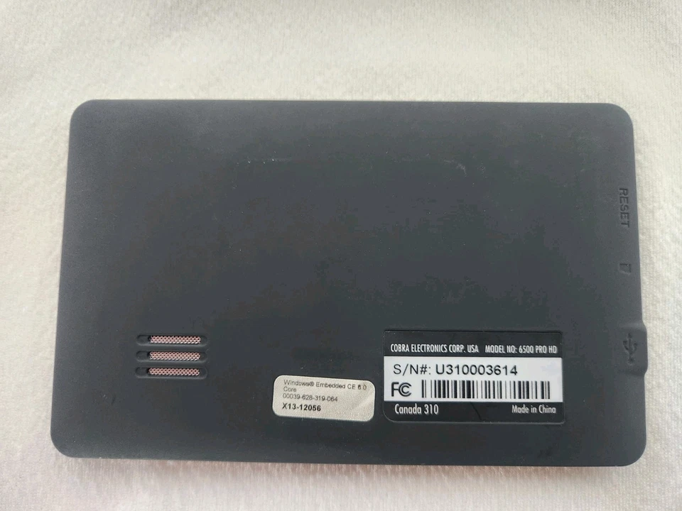 Cobra 6500 Pro HD Professional Navigation Unit 5" Display Complete 2013 READ - Image 3 of 4