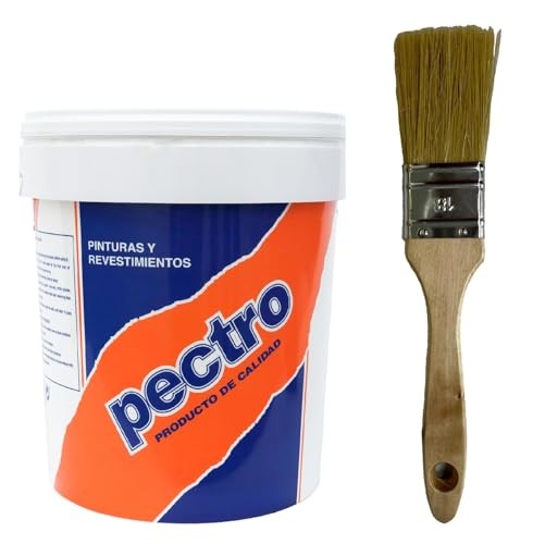 Peinture blanche anti humidité PECTRO pour rénover les murs du garage