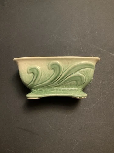 Vintage Brush McCoy Princess Line Rectangular Pedestal Planter