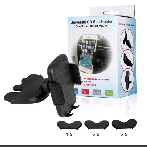 Universal Car CD Slot Phone Mount Holder 360 Degree Rotation Mobile Phone - Picture 11 of 11