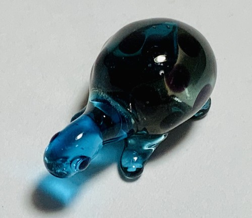 Murano Glass, Handcrafted Unique Baby Turtle Figurine Gorgeous - Picture 4 of 9