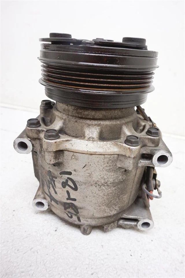 1996-1997 Honda Civic Del Sol 1.6L Ac Air Compressor Pump + Clutch 38810-P28-A02 - Image 2 of 4