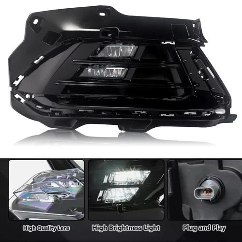 Pair DRL Daytime Running Driving Fog Light Fit For Sportage LX EX SX 2023-2024 - Picture 5 of 21