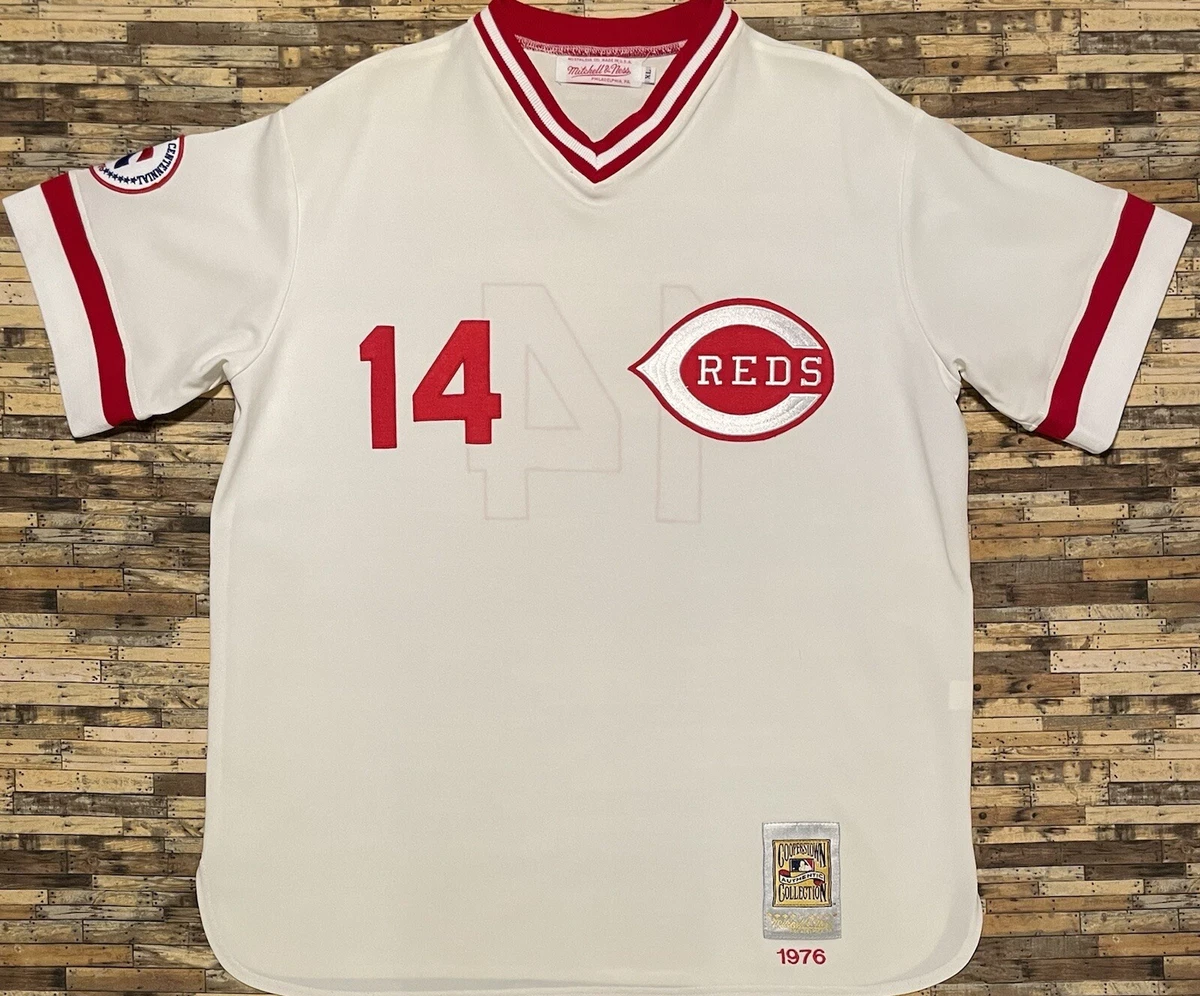 Authentic Vintage Mitchell & Ness MLB Cincinnati Reds Pete