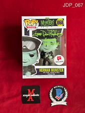 JEFF DANIEL PHILLIPS AUTOGRAPHED SIGNED HERMAN MUNSTER FUNKO POP #868! BECKETT! JEFF DANIEL PHILLIPS AUTOGRAPHED SIGNED HERMAN MUNSTER FUNKO POP #868! BECKETT!