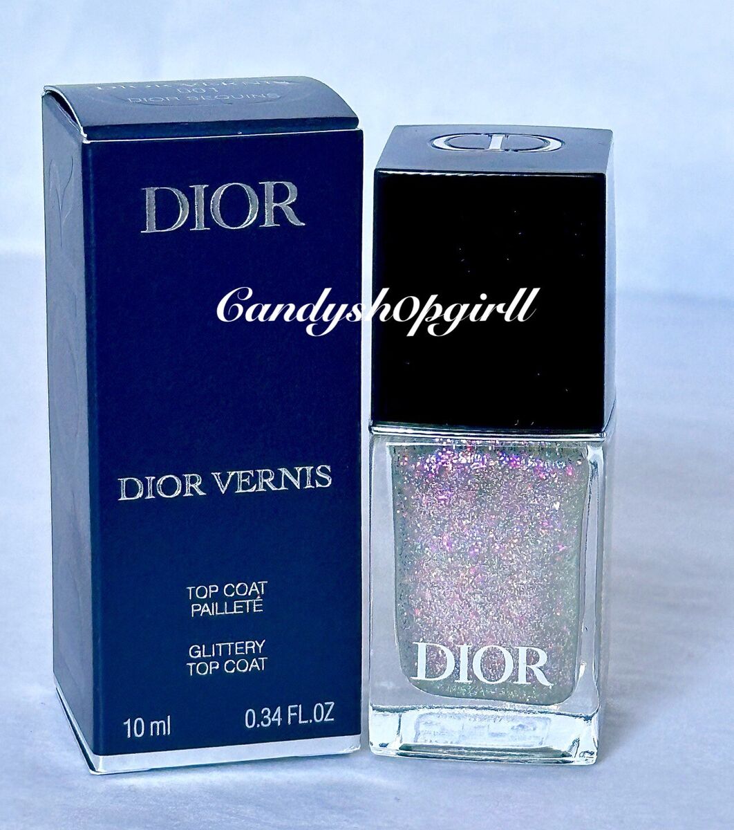 DIOR Top Coat (001 Dior Sequins) ~ VERY LIMITED EDITION DIOR Top Coat (001 Dior Sequins) ~ VERY LIMITED EDITION