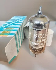 1 - Rare CSF NOS 6CQ6S FRANCE For Audiophiles  High Quality Crystal Clear Sound