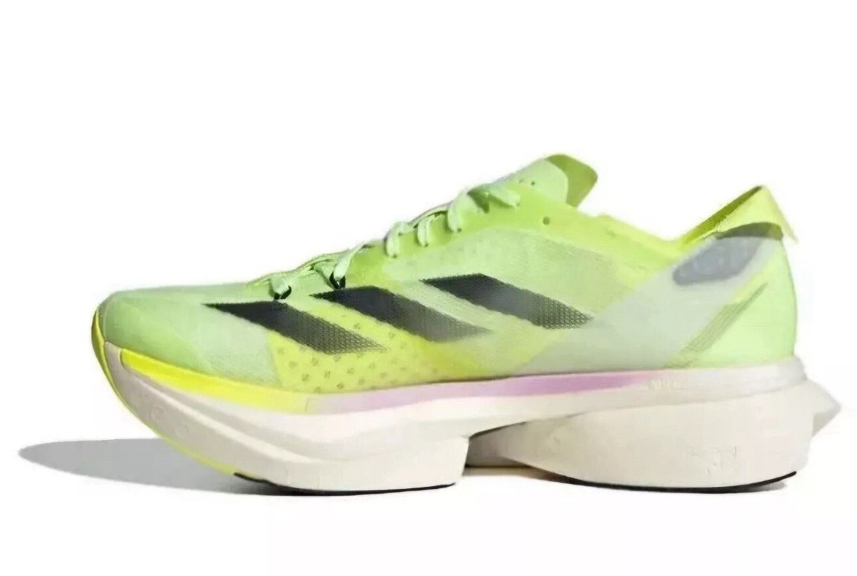Adidas Adios Pro 3 Running Shoes IG6445 Green Spark Lemon Adidas Adios Pro 3 Running Shoes IG6445 Green Spark Lemon