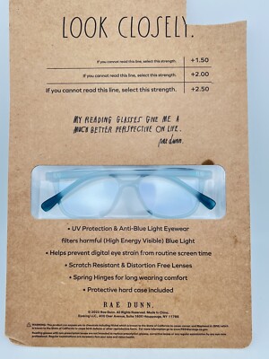 Rae Dunn 0.0 no strength blue light blocking glasses RAE DUNN Premium Blue Light Blocking Glasses 0.00 for  main image 3
