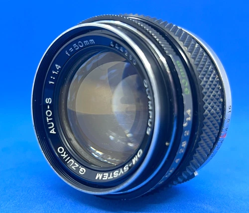 【Exc+5】olympus om-system g. zuiko auto-s 50mm f1.4 Standard Lens From Japan