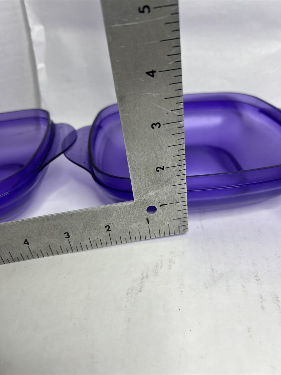 Lot Of 4 Purple Tupperware 2(5958A-1) 1(6166A-2) 1(5960A-2 Lot Of 4 Purple Tupperware 2(5958A-1) 1(6166A-2) 1(5960A-2