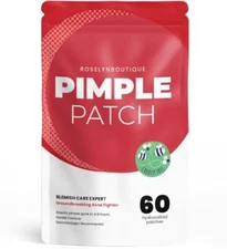  Pimple Patches for Face - Hydrocolloid Acne Patches with Tea Tree Oil, Salicyli