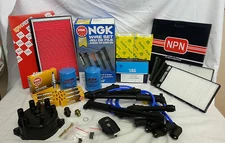 Tune Up Kit for 2000-2004 Frontier & Xterra Wire Set Air Oil Fuel Cabin Filter