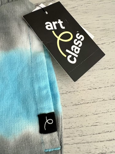 New~”Art Class”~Girl/Boy~Blue&Gray~Tie Dye~Jogger/Pant~Elastic~Pockets~Sz S(6/7) - Picture 2 of 6