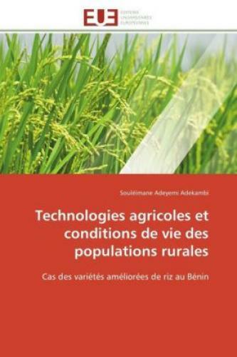 Thumbnail - Technologies Agricoles Et Conditions De Vie Des Populations Rurales