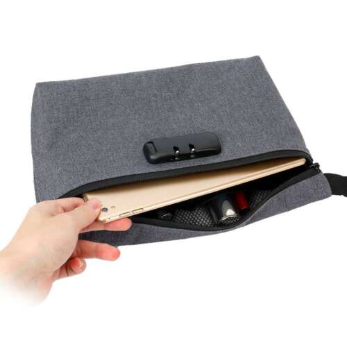 Impermeable Nueva Bolsa Estuche A Prueba de Olores Olores Con Combinación de Seguridad Bloqueo Almacenamiento - Imagen 8 de 12