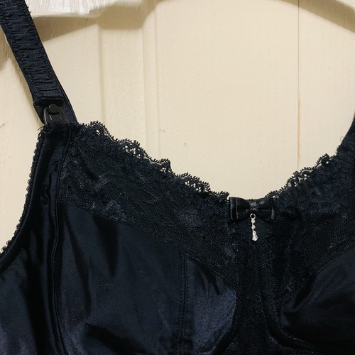 HOTMILK Black Lace Nursing Bra Wireless Intimates Lingerie Womens Size 16DD/38DD - Picture 6 of 11