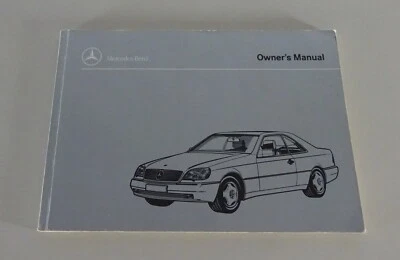 Owner's Manual/Manual Mercedes-Benz C 140 Coupé LHD + Rhd Desde 03/1995 - Imagen 1 de 2