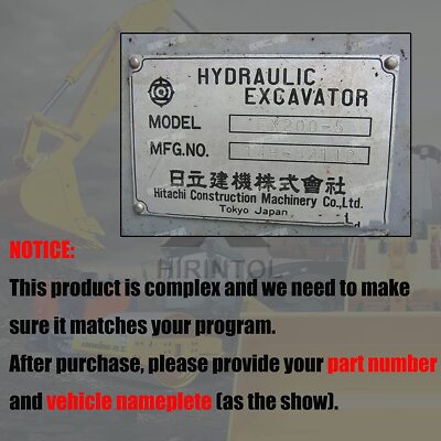Yubi YA00002098 YA60001380 YA00013605 ECU for ZX180-5G ZX200-5G
