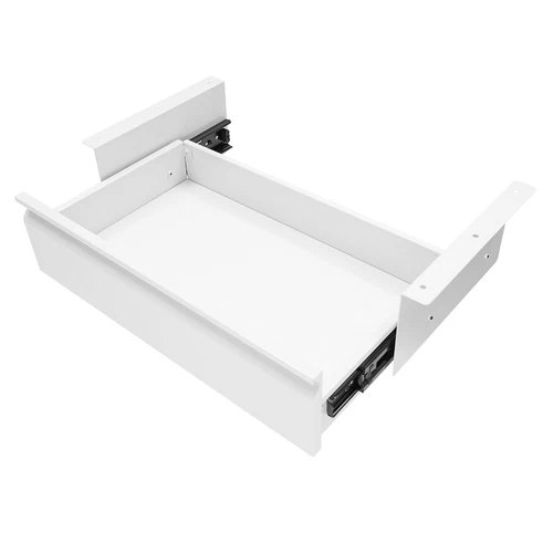 Under Desk Drawer Hidden Fixing Desktop Organizer Slide Out Table Tray Office - Bild 8 von 16