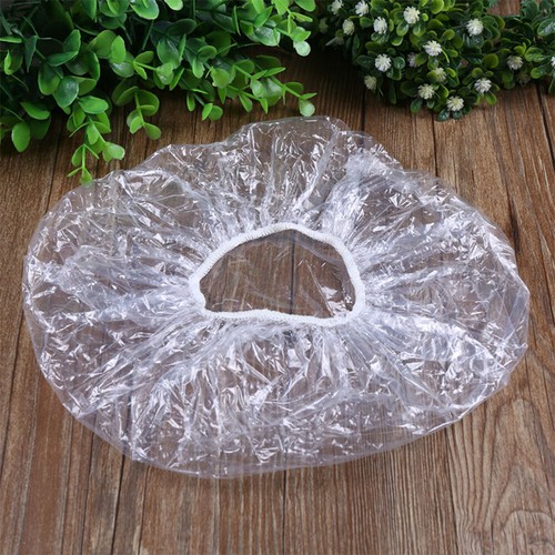 100Pcs Of Wholesale Disposable Bath Caps Waterproof  Oilproof Cap For Hotel Room - Afbeelding 3 van 6