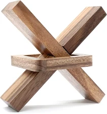 Row & Round Wooden Brain Teasers for Adults Logic Games Gift Puzzle and Mind... 