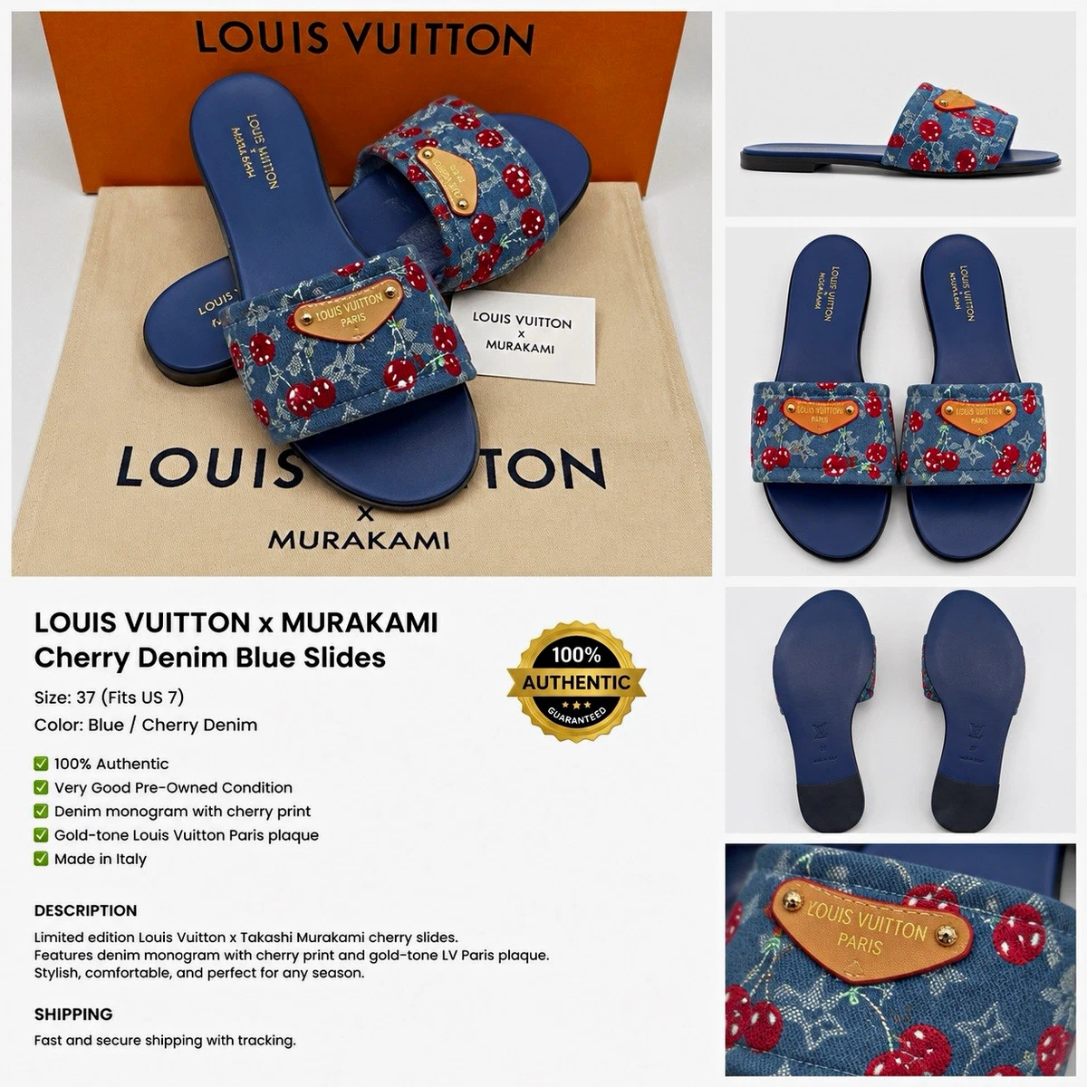 Louis Vuitton Women's Sandals for Sale - eBay