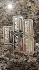 1 Troy oz Silver Bar - APMEX (Lot of 5 Bars)