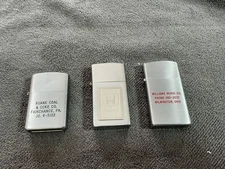 Lot Of 3 Vintage Cigarette Lighters