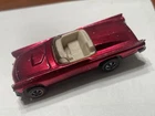 Vintage Hot Wheels Redline Classic '57 Bird Rose USA 1968 White Interior