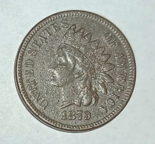 1879 INDIAN HEAD CENT - A very fine coin -20 Nice coin, Excellent for year!