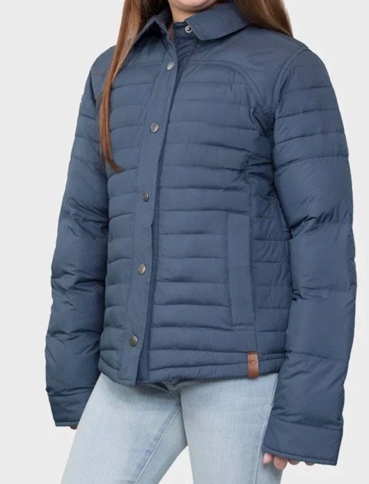 Camisa de plumón Obermeyer Willa para niñas-L color pizarra Foto 3 de 4