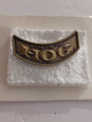 ''New'' 1995 HARLEY OWNERS GROUP HOG H.O.G. CHAPTER MEMBER ROCKER PIN