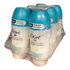 DOVE Antiperspirant Roll-on pear  aloe Vera "Go Fresh 0 Alcohol 48h -Pack 6