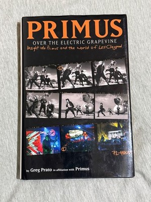 PRIMUS Over The Electric Grapevine autograped. First printing