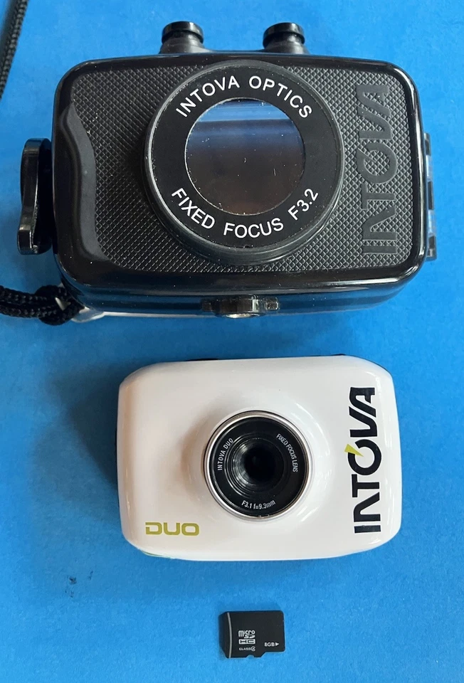 Intova Duo Waterproof HD POV Sports Video Action Camera - Tested / Works - Image 3 of 4