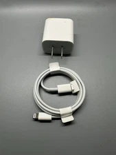 OEM Apple 20W USB-C Adapter Charger Type C A2305 W/ USB-C To Lightning Cable