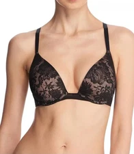 New Women's NATORI 721320 Black Levitate Contour Underwire Bra Size 32C
