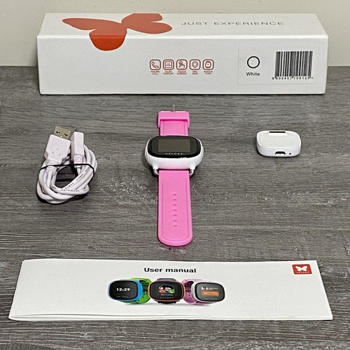 Xplora 4 Montre Connectée Numérique SMS GPS Wifi Blanc Rose Bracelet Enfants Jeunes Adultes Rare - Photo 10/24