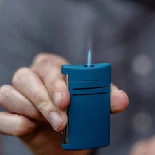 S.T. Dupont Maxijet Petrol Blue Lighter, 020023