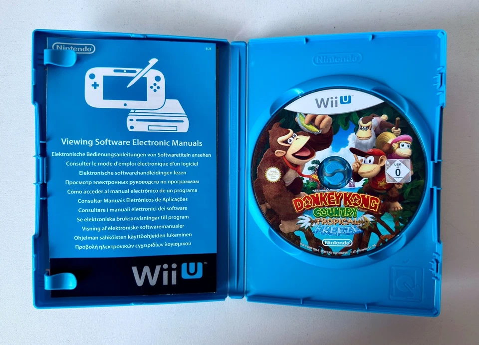 Donkey Kong Country Tropical Freeze Inc Artwork Wii U Like New Mint Disc - Image 3 of 3