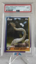 2021 Topps Heritage #33 Randy Orton Image Variation Viper Snake SSP