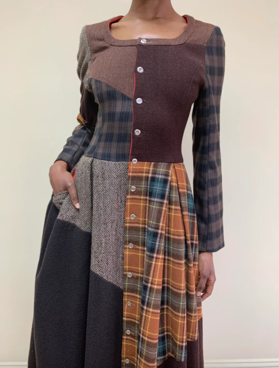 20471120 Patchwork Dress - image 6