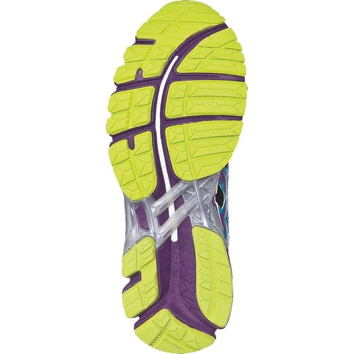 A S I C S NEW IN BOX Kayano 20 Training Shoes T3N8N Black Lime Purple 9 US 40.5 - Picture 5 of 5