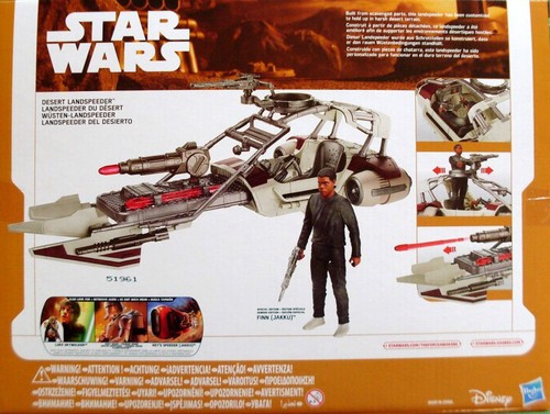 Star Wars B3674 - Desert Landspeeder - Finn (Jakku) - Disney Hasbro - Picture 5 of 6